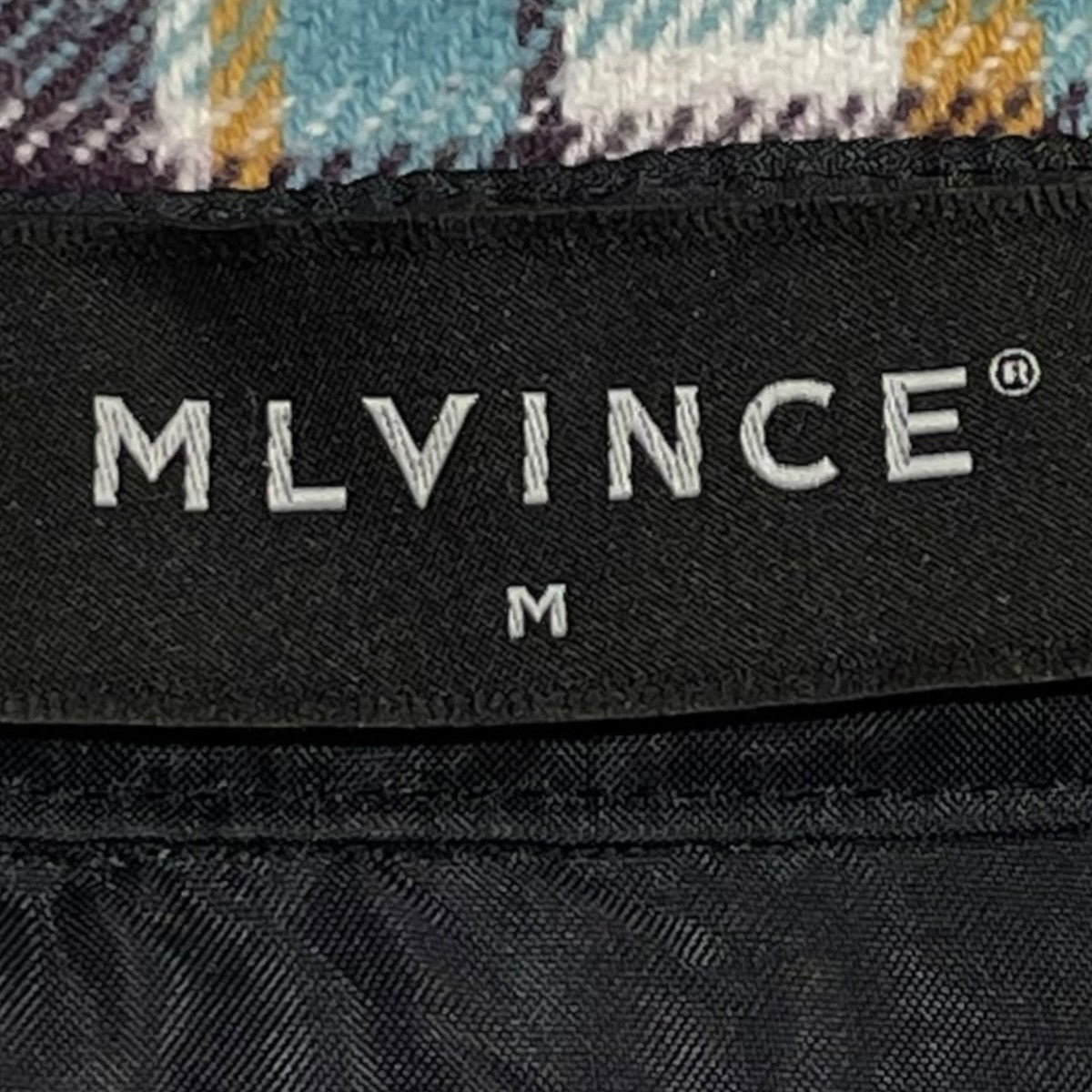 MLVINCE(メルヴィンス) チェックシャツ パープル×ブルー サイズ M