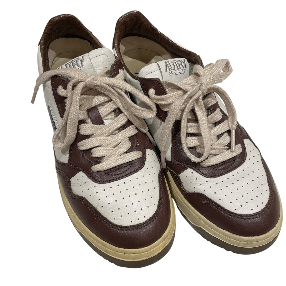 WOMEN’S MEDALIST LOW LEATHER LEATHER BICOLORローカットスニーカー785-4992711