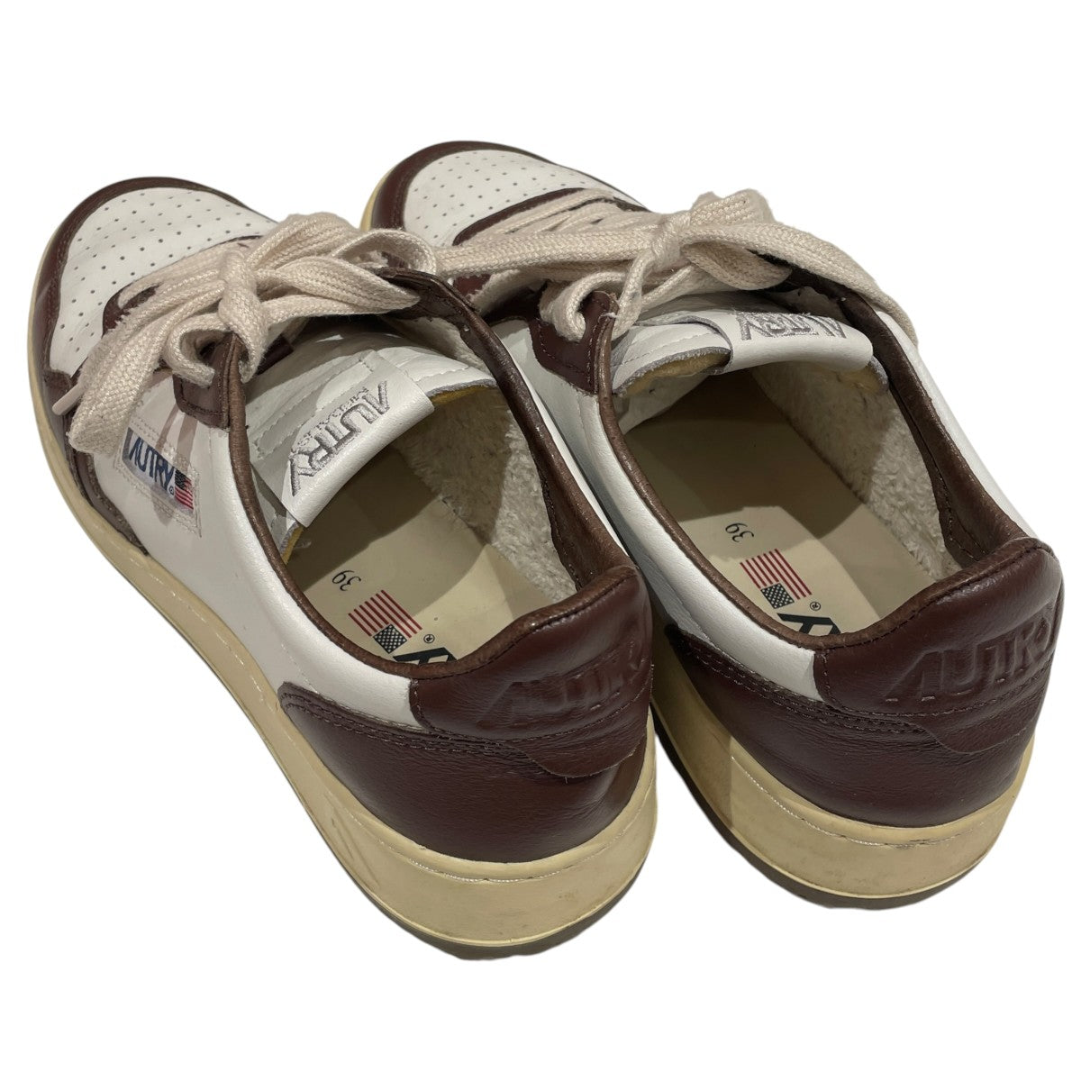 WOMEN’S MEDALIST LOW LEATHER LEATHER BICOLORローカットスニーカー785-4992711