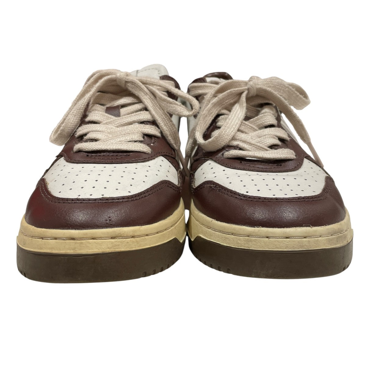 WOMEN’S MEDALIST LOW LEATHER LEATHER BICOLORローカットスニーカー785-4992711