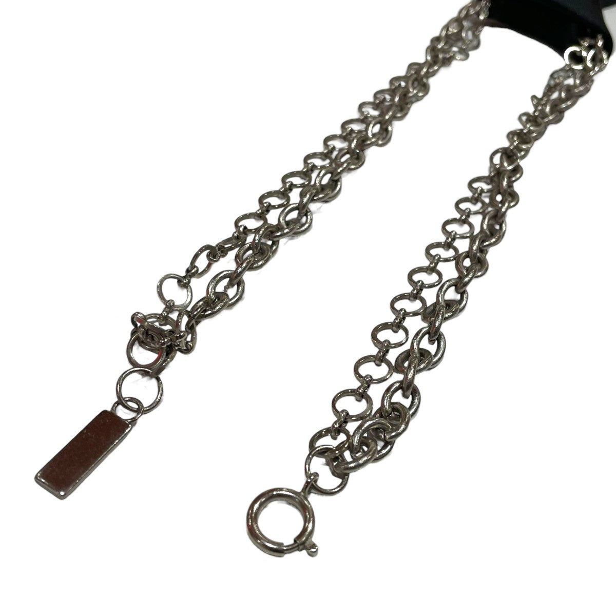 KISHIDAMIKI(キシダミキ) チェーンネクタイ ブラック｜【公式