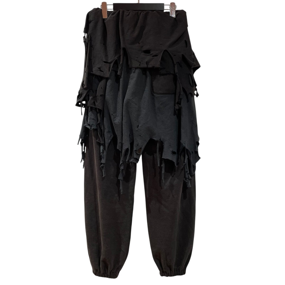 DOUBLET ダブレット　レザーバスケットパンツ　24AW04PT276 DOUBLET ダブレットレザーバスケットパンツ24AW04PT276