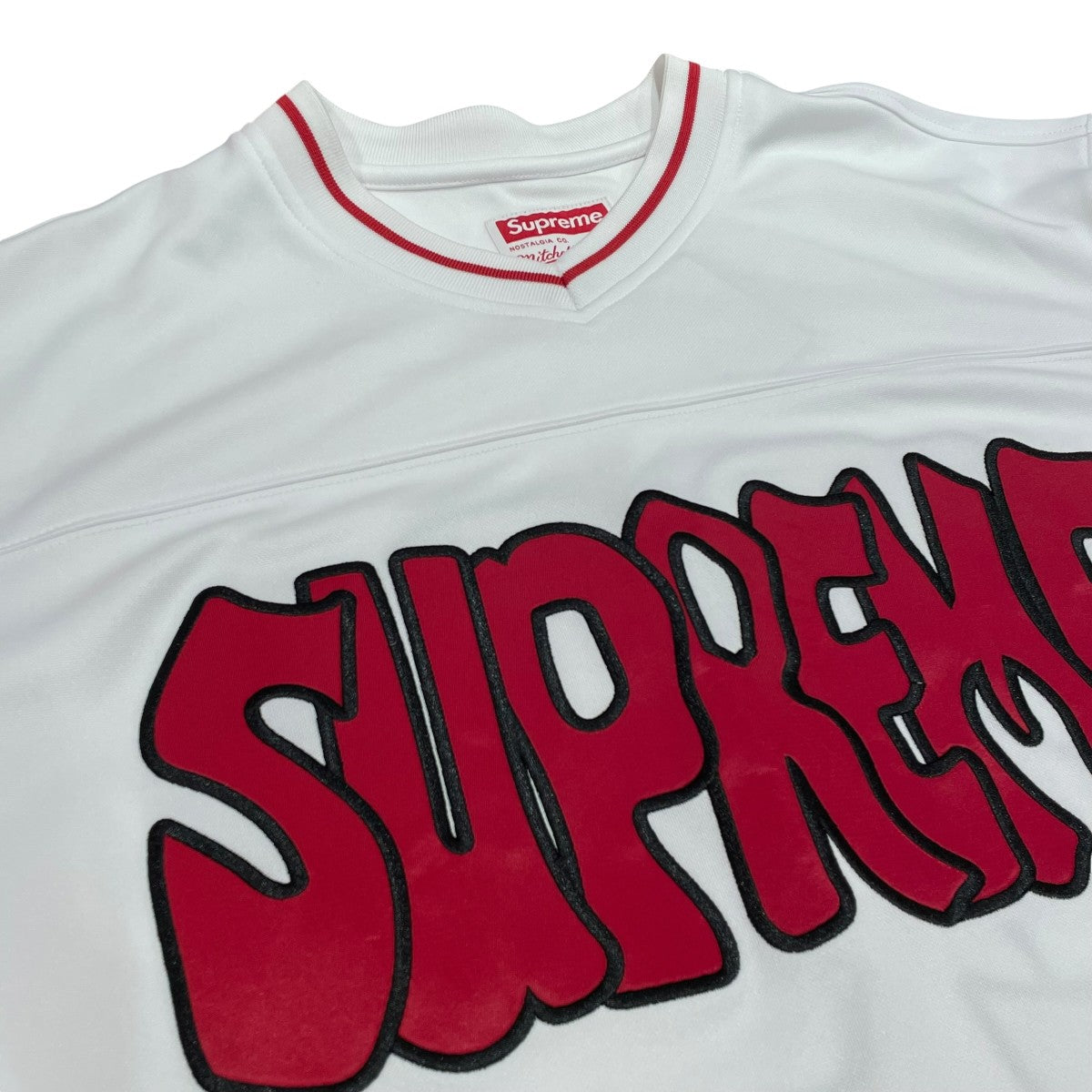 Supreme 22AWMitchell＆Ness Football半袖Tシャツ 古着・中古-3枚目のアイテム画像