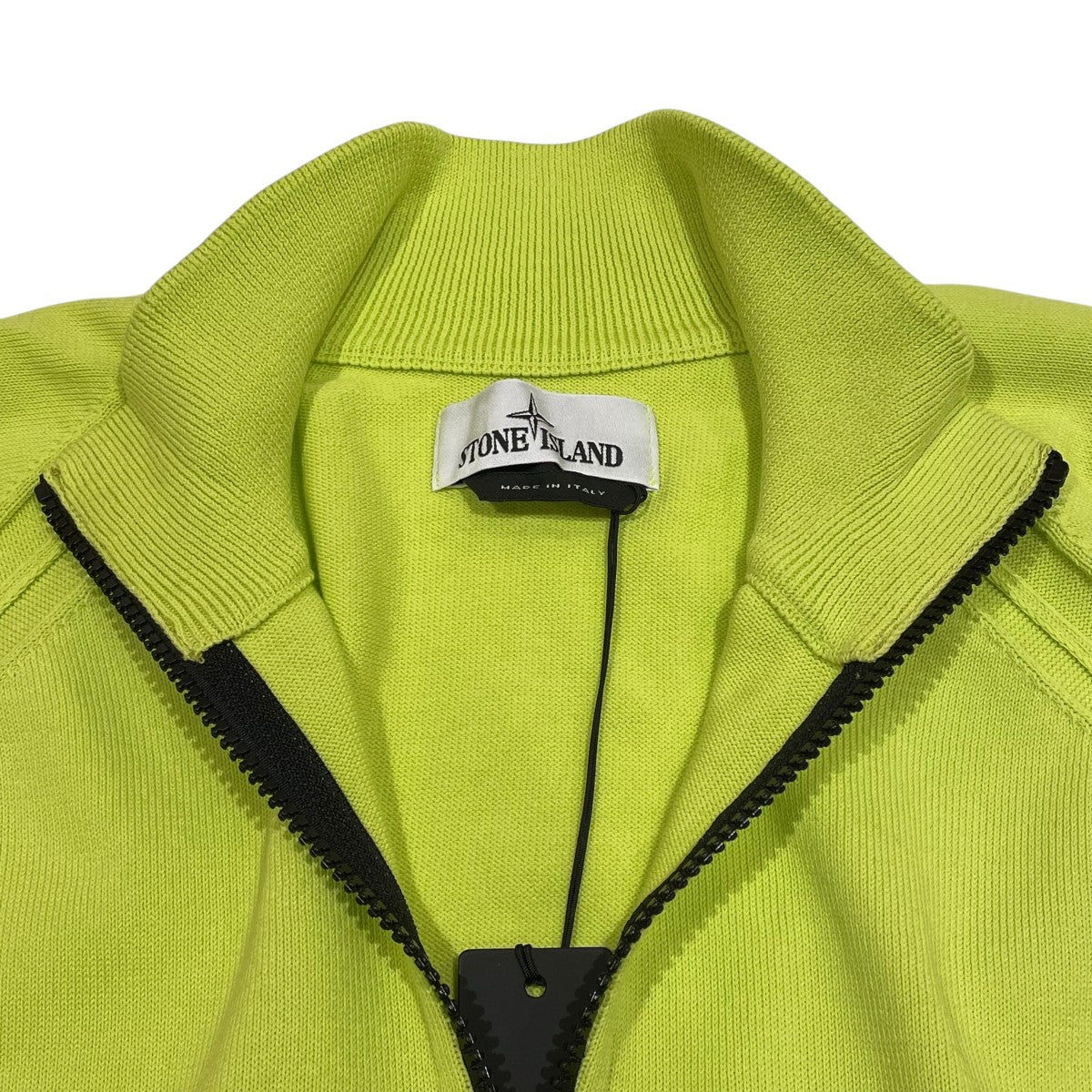 STONE ISLAND ハーフジップニット7615562B6 古着・中古-3枚目のアイテム画像
