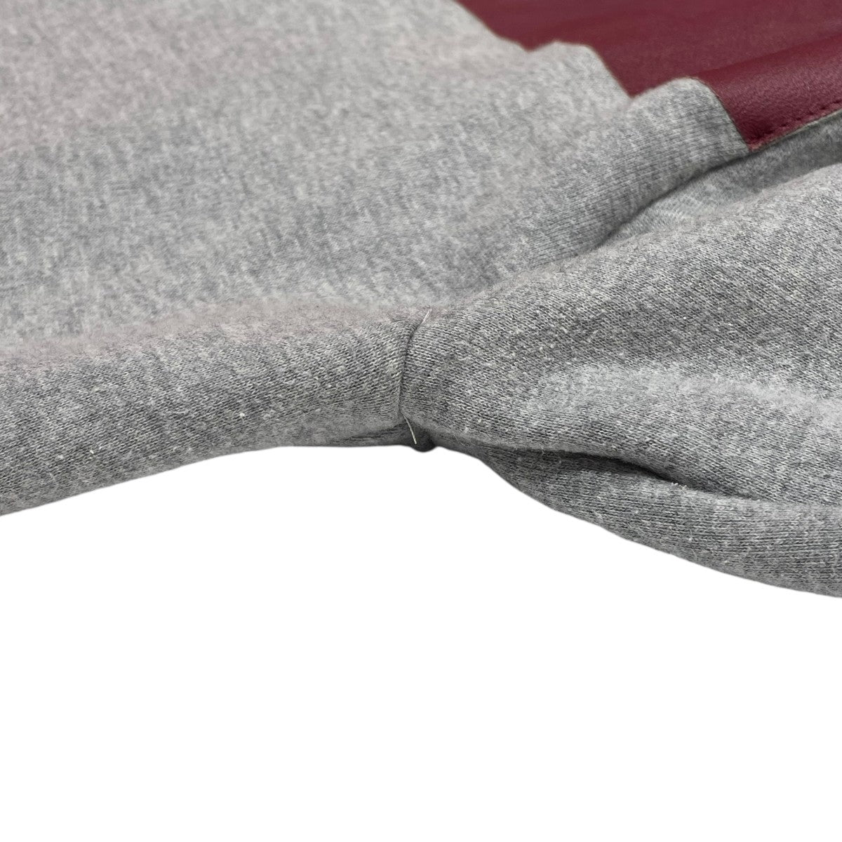 レザー切り替えスウェットJV0MF00W2ST