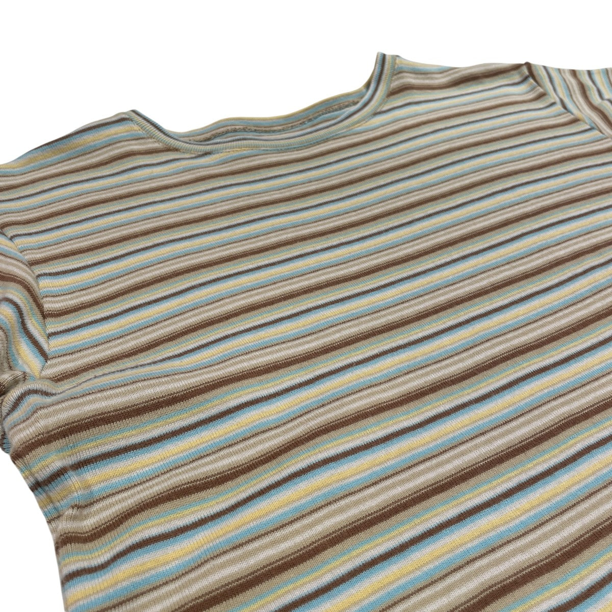 MULTICOLOR STRIPE T-SHIRTＴシャツFU V CS0003