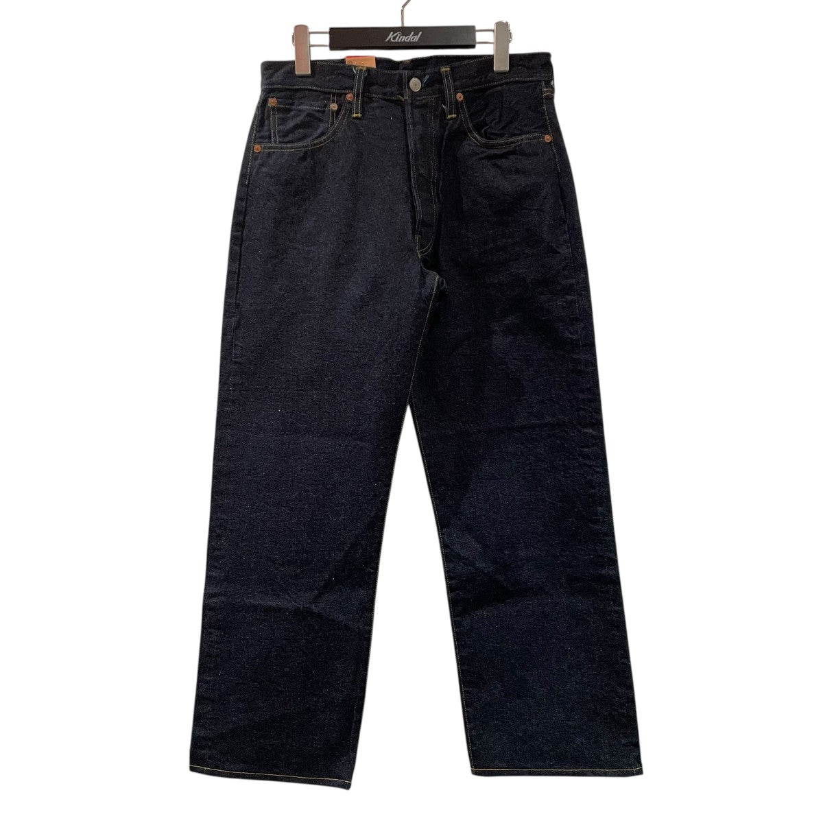 USA製 90s ボタン裏555 バレンシア デッドストックデニムパンツ