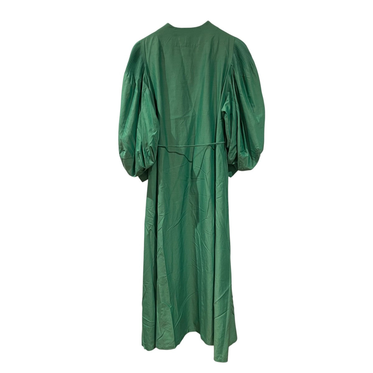 mame kurogouchi Silk Cotton Puff-Sleeve Dress長袖ドレスMM22PS-DR701 古着・中古-2枚目のアイテム画像