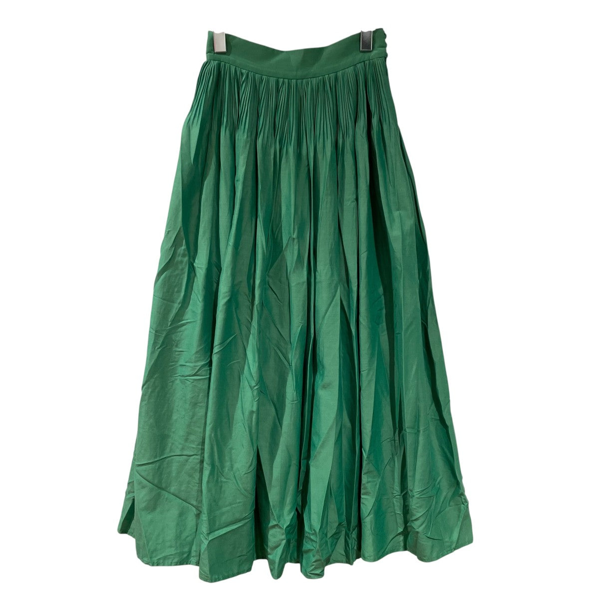 mame kurogouchi Silk Cotton Flared SkirtスカートMM22PS-SK703 古着・中古-1枚目のアイテム画像