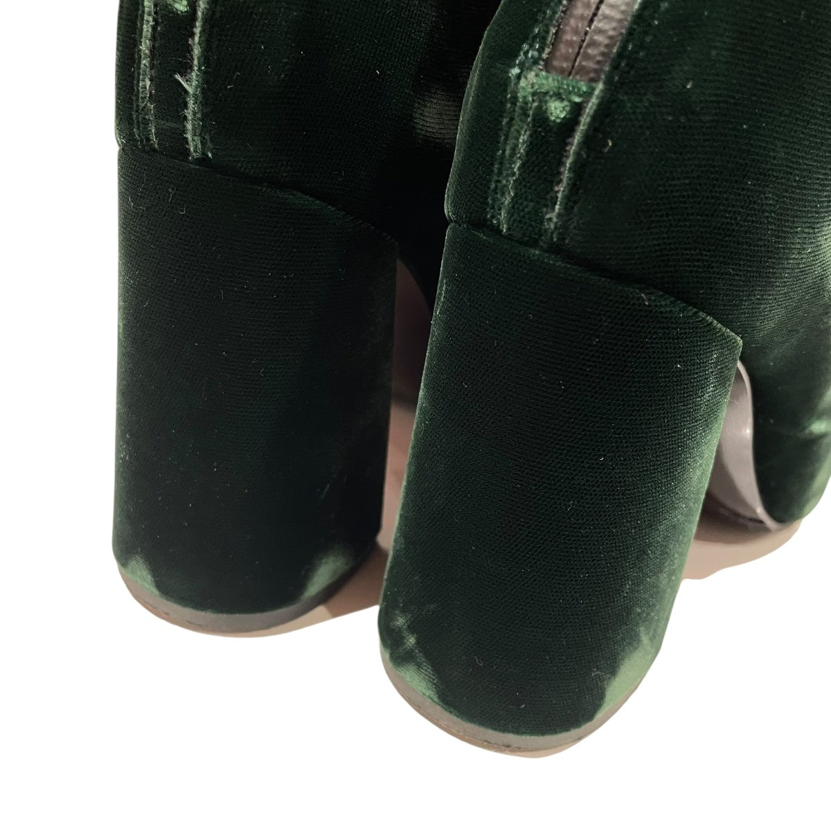 mame kurogouchi VELVET POINTED TOE BOOTSブーツAC305 古着・中古-7枚目のアイテム画像