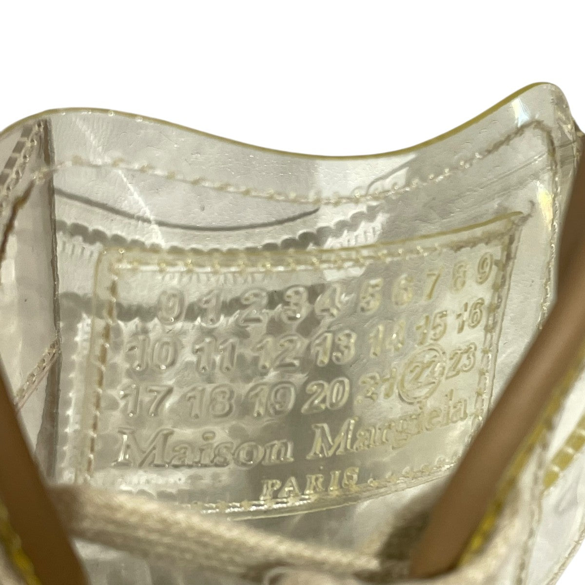 Maison Margiela ジャーマントレーナーローカットスニーカーS39WS0097 古着・中古-7枚目のアイテム画像