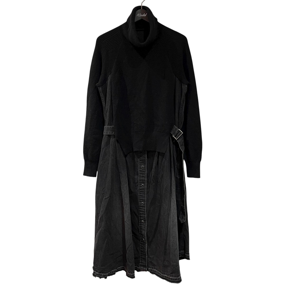 sacai×A.P.C デニムワンピース　サイズ36 sacai×A.P.C デニムワンピース サイズ36