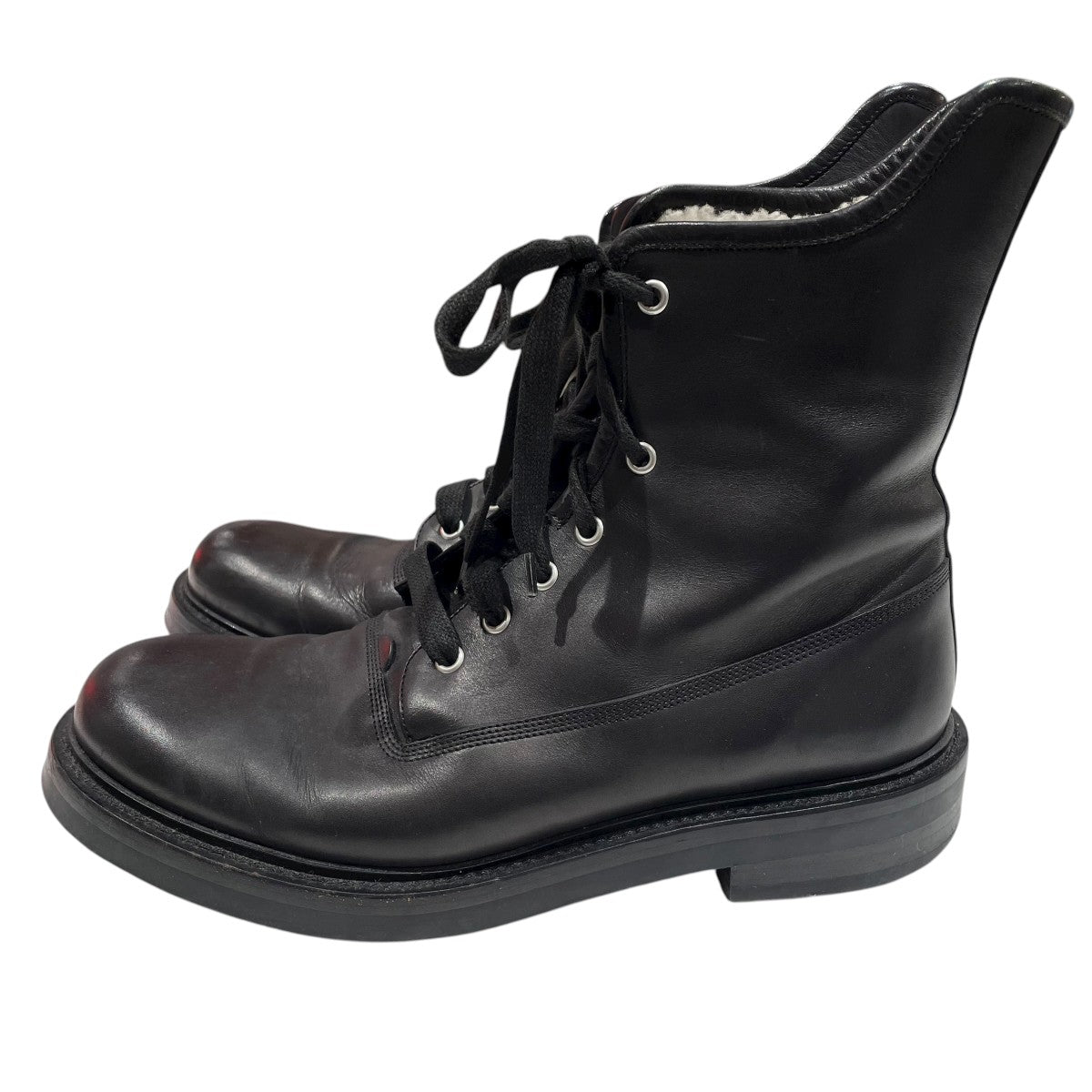 Dior Homme(ディオールオム) レースアップボアブーツ12HBM 12HBM