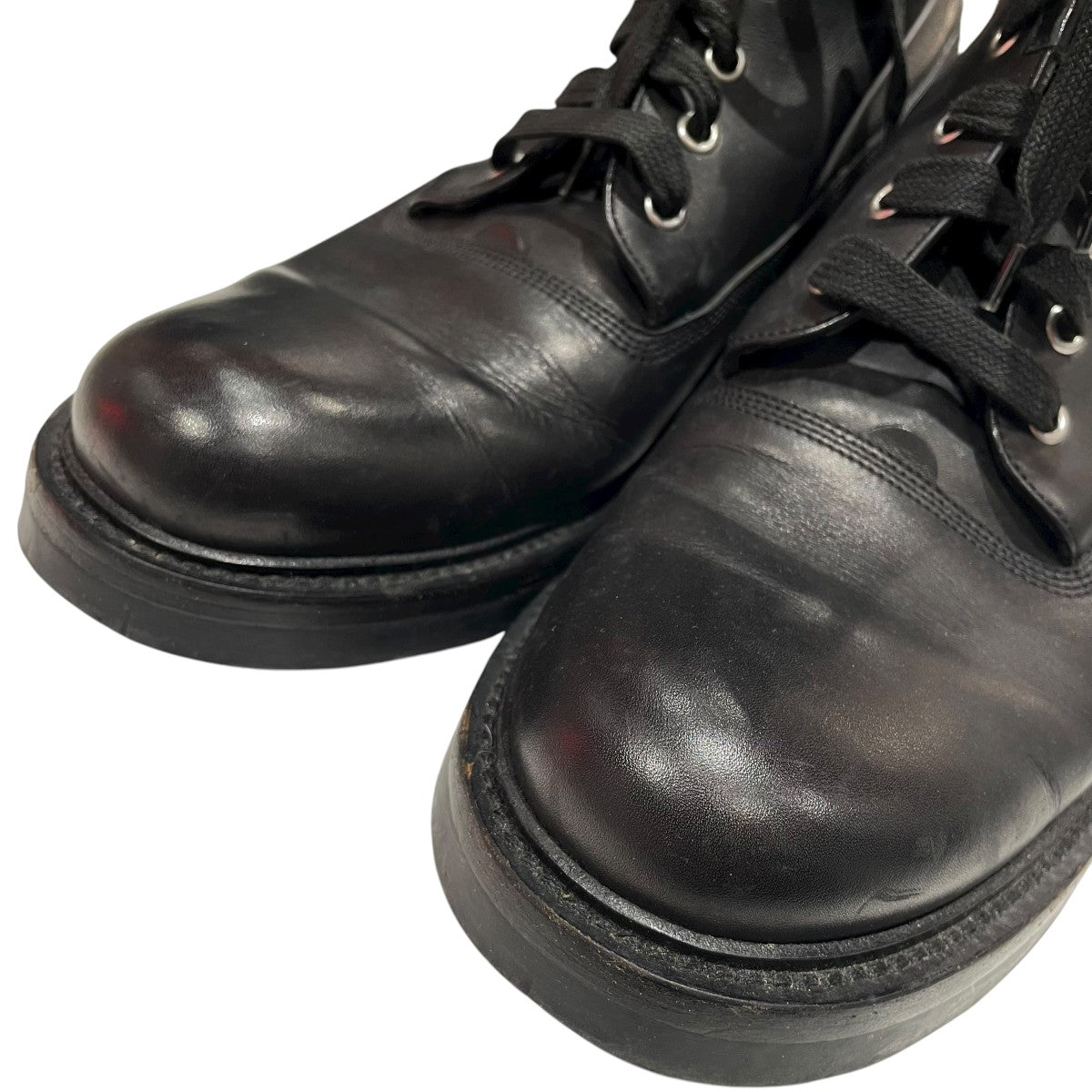 Dior Homme(ディオールオム) レースアップボアブーツ12HBM 12HBM