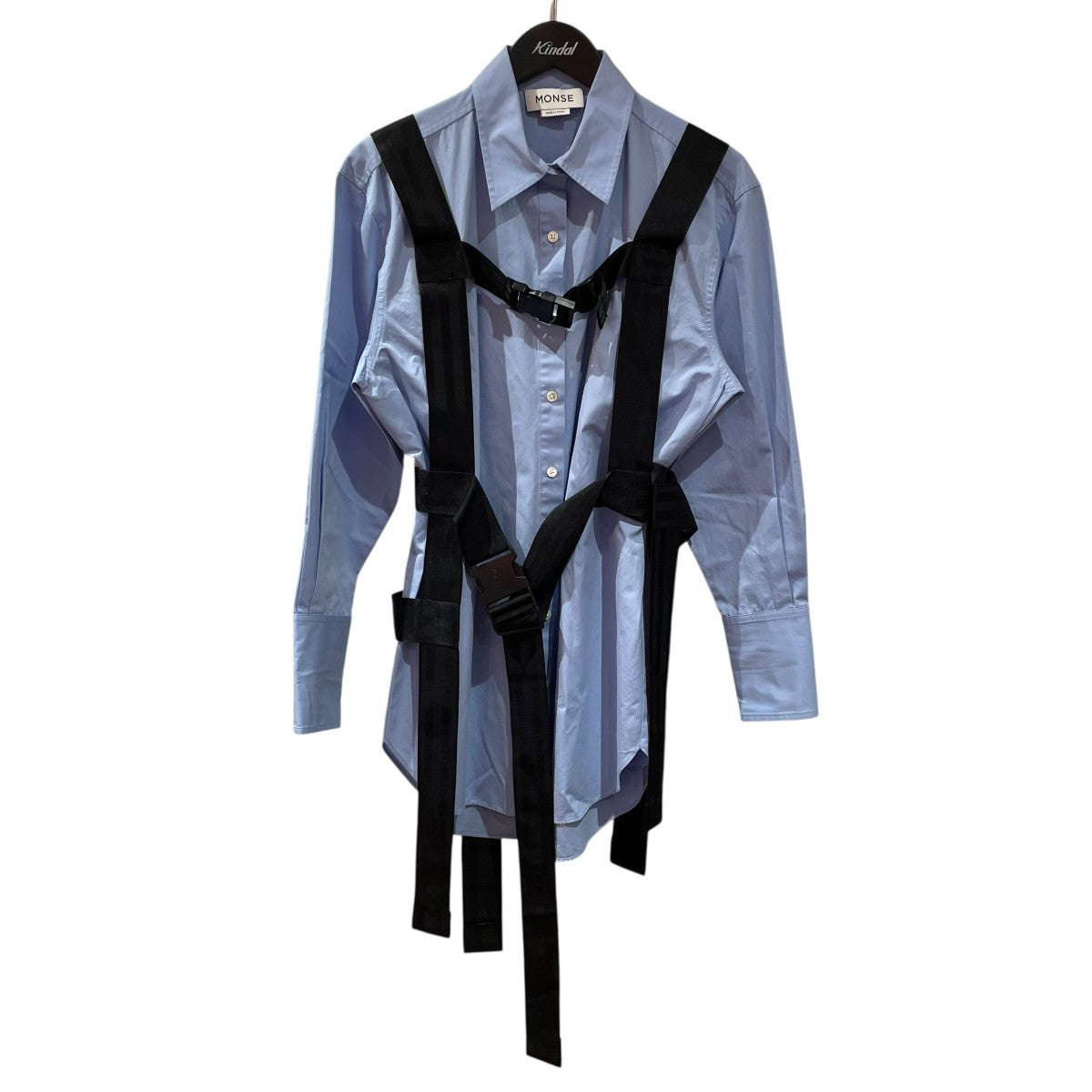 strapped in shirt dress長袖シャツMR230202 SCS
