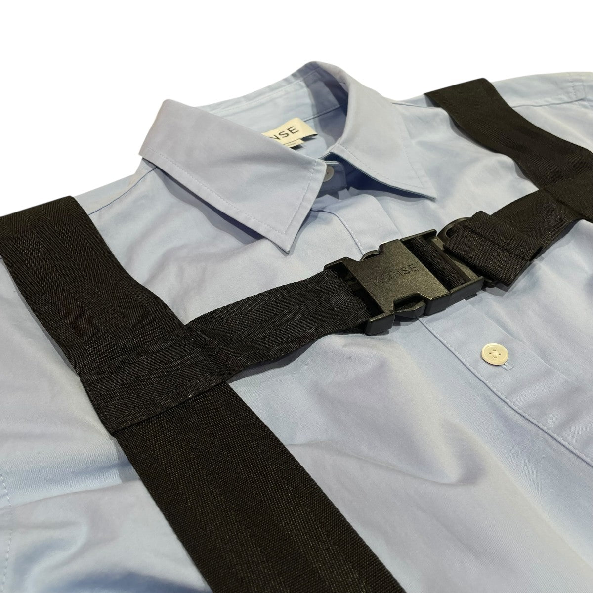 strapped in shirt dress長袖シャツMR230202 SCS