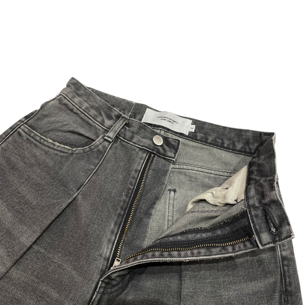 JOHN MASON SMITH デニムパンツ25WDM-#422S-BW 古着・中古-4枚目のアイテム画像