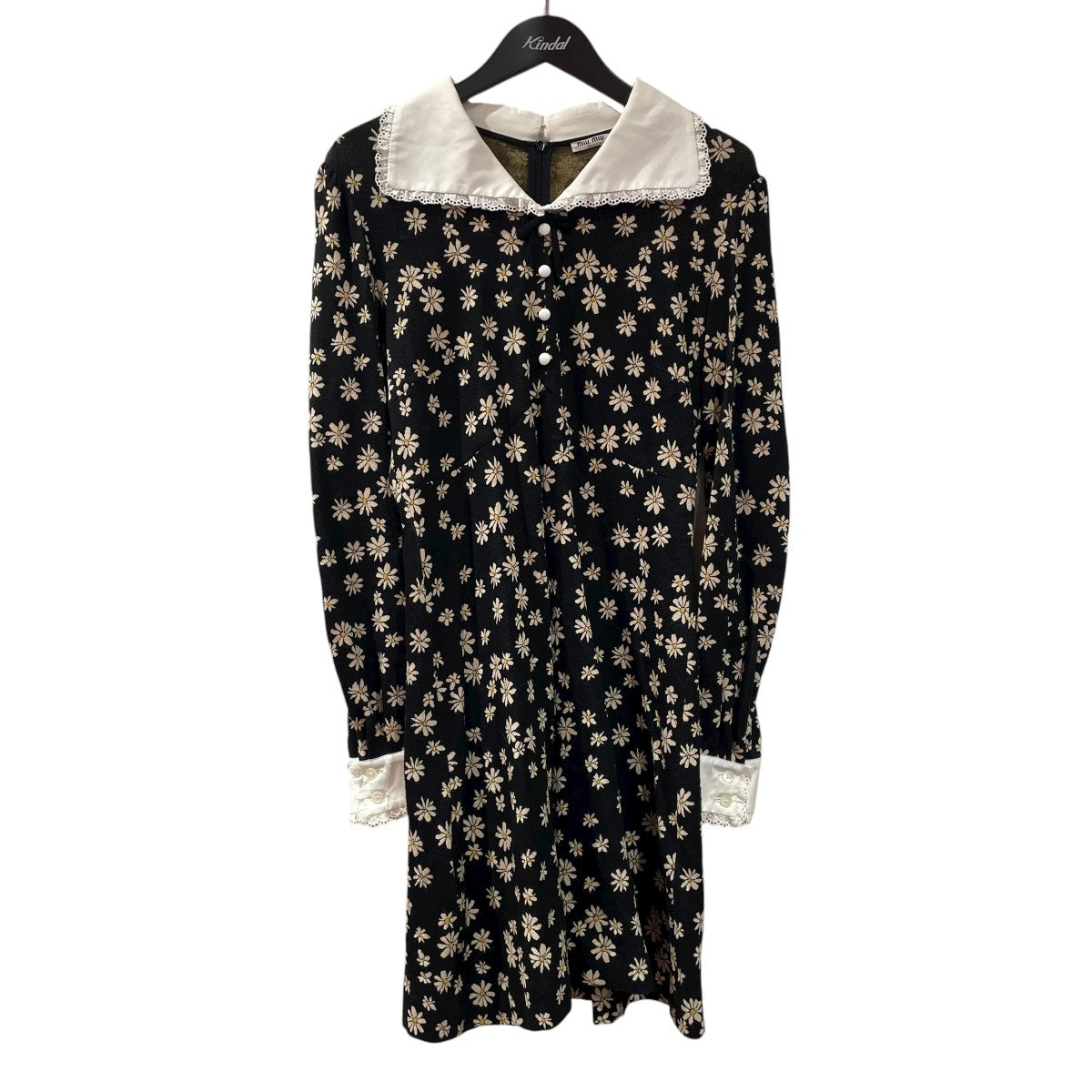 MIU MIU(ミュウミュウ) ワンピースMJA800 MJA800 ブラック サイズ M