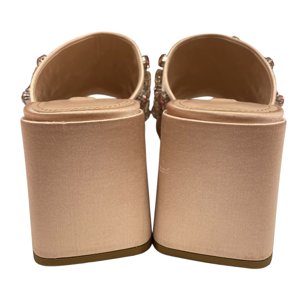 MIU MIU(ミュウミュウ) ヒールサンダル5XX518 5XX518 ピンク サイズ 37