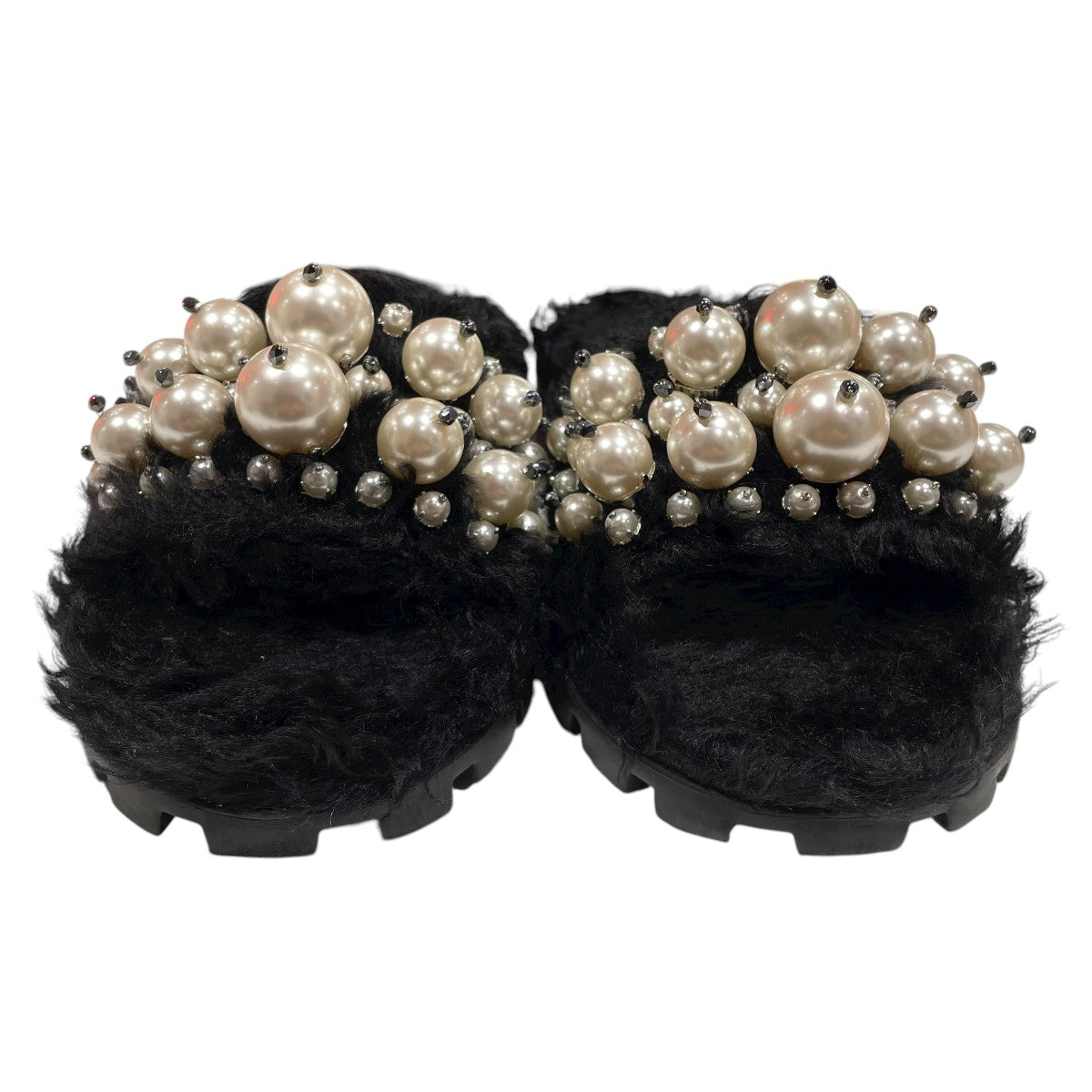 MIU MIU(ミュウミュウ) ミュール5XX535 5XX535 ブラック サイズ 37