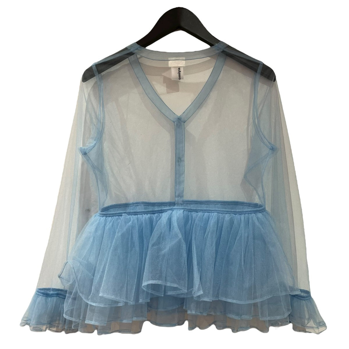 noir kei ninomiya シアーシャツ XS noir kei ninomiya シアーシャツ XS