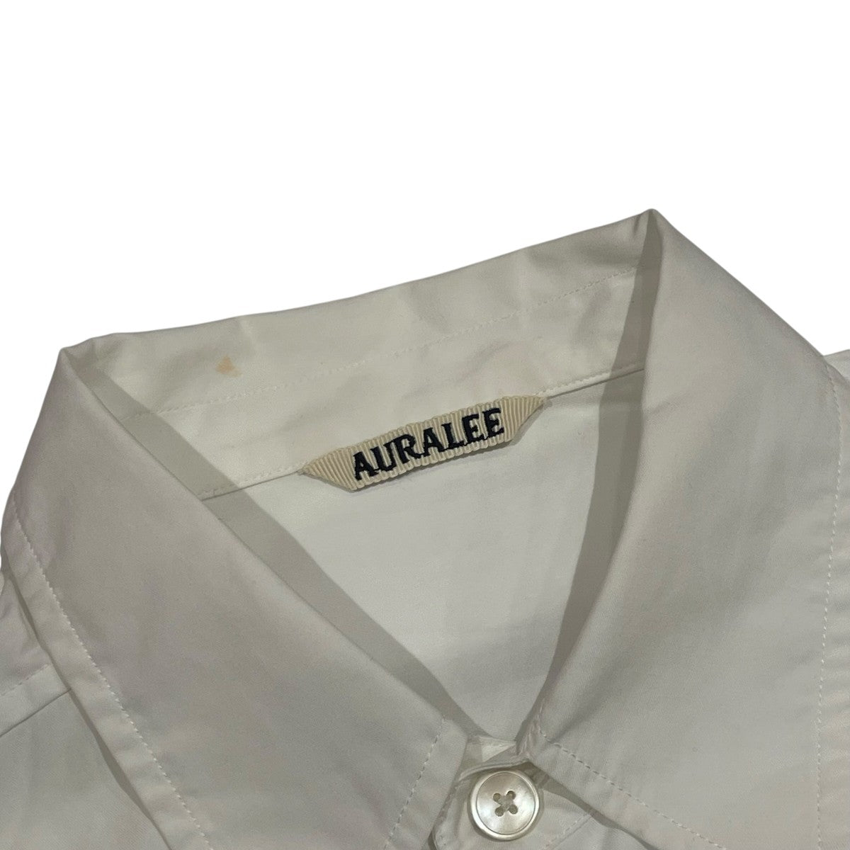 AURALEE 半袖シャツA00S02TN 古着・中古-7枚目のアイテム画像