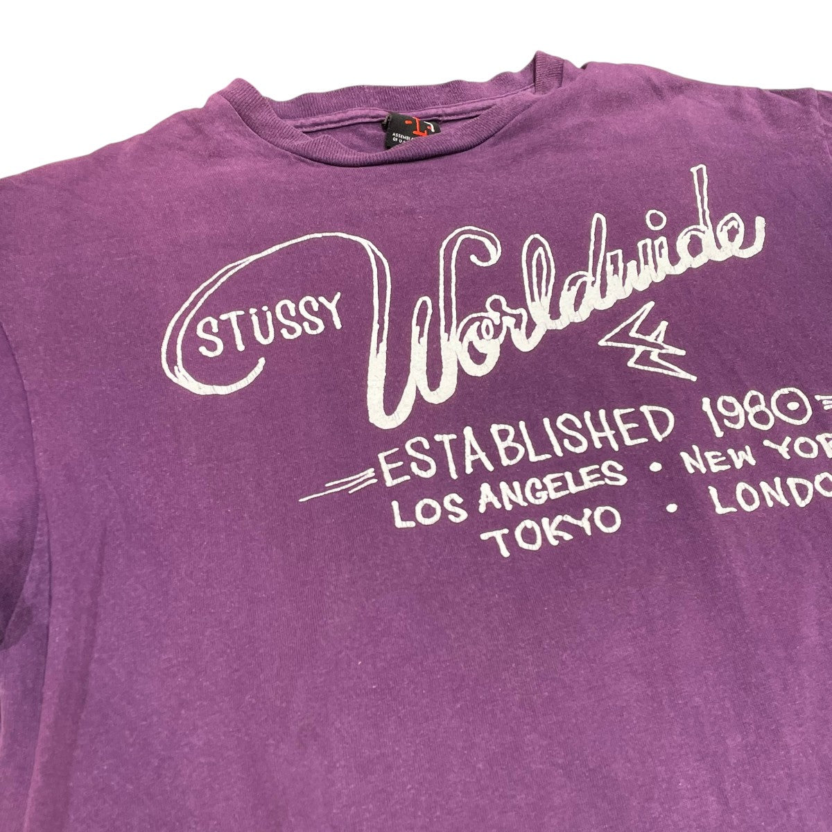 stussy 半袖Tシャツ 古着・中古-3枚目のアイテム画像