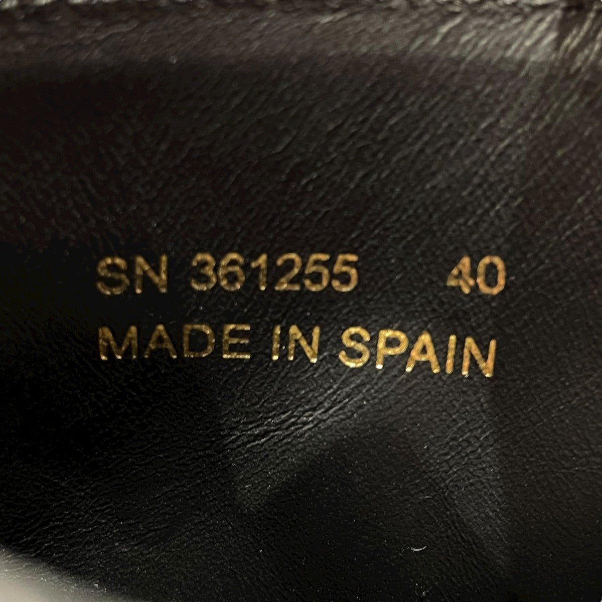 Saint Laurent Paris レースアップブーツ361255 古着・中古-8枚目のアイテム画像