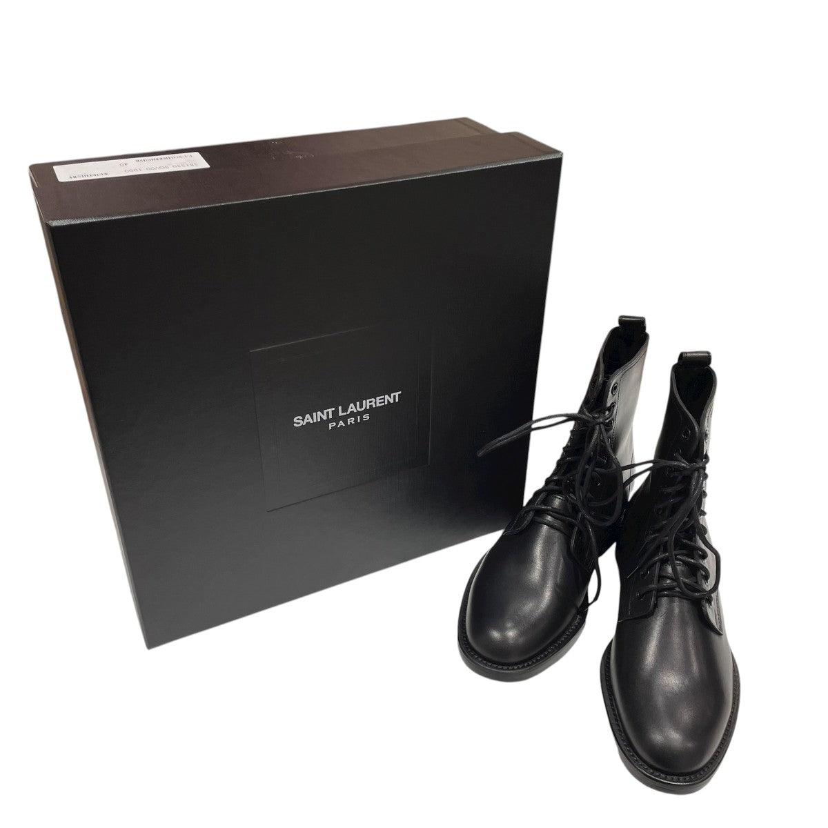Saint Laurent Paris(サンローランパリ) レースアップブーツ361255