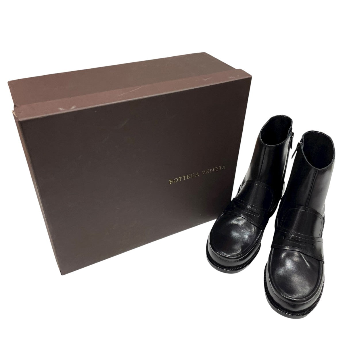 BOTTEGA VENETA サイドジップブーツ 古着・中古-9枚目のアイテム画像
