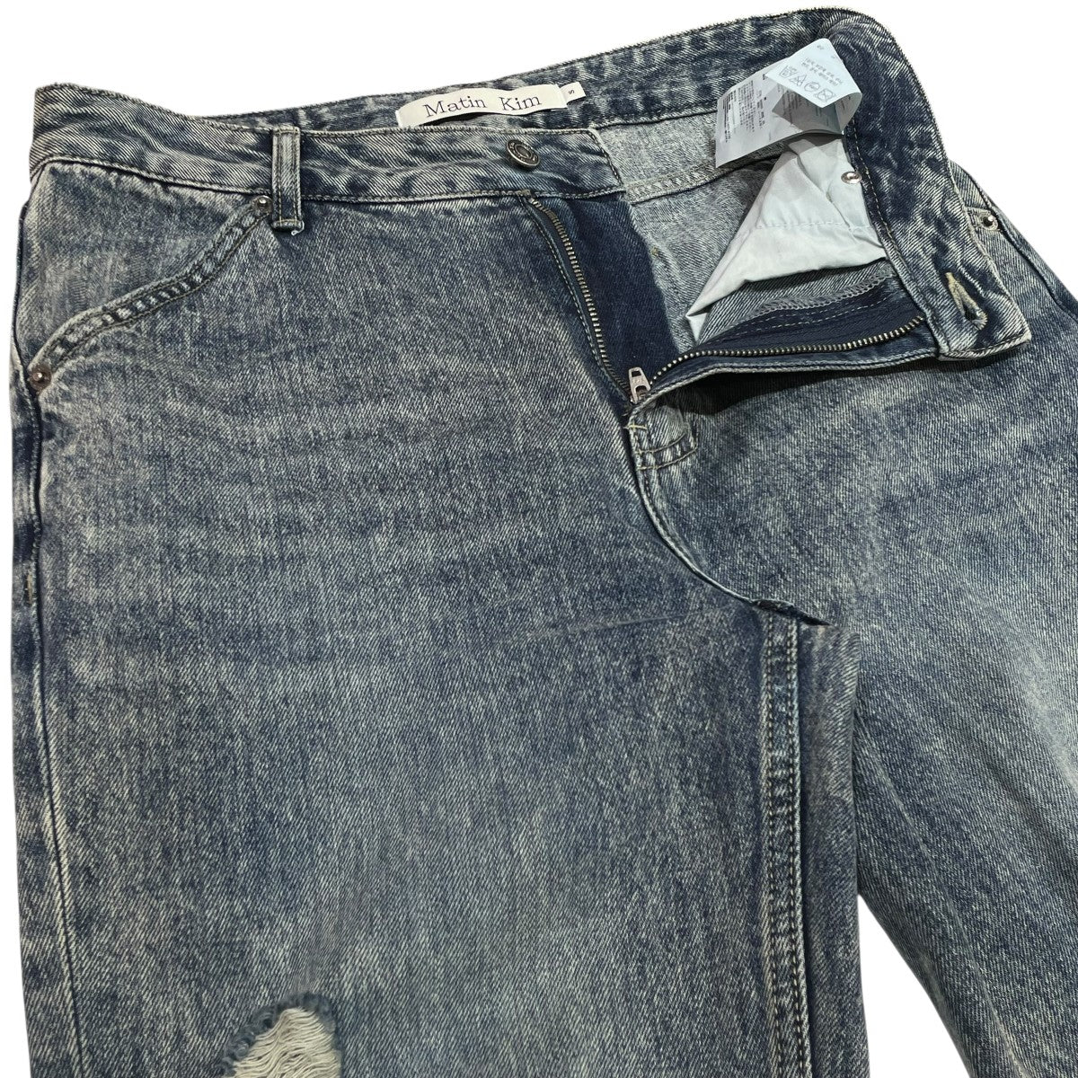Matin Kim デニムパンツ 古着・中古-3枚目のアイテム画像