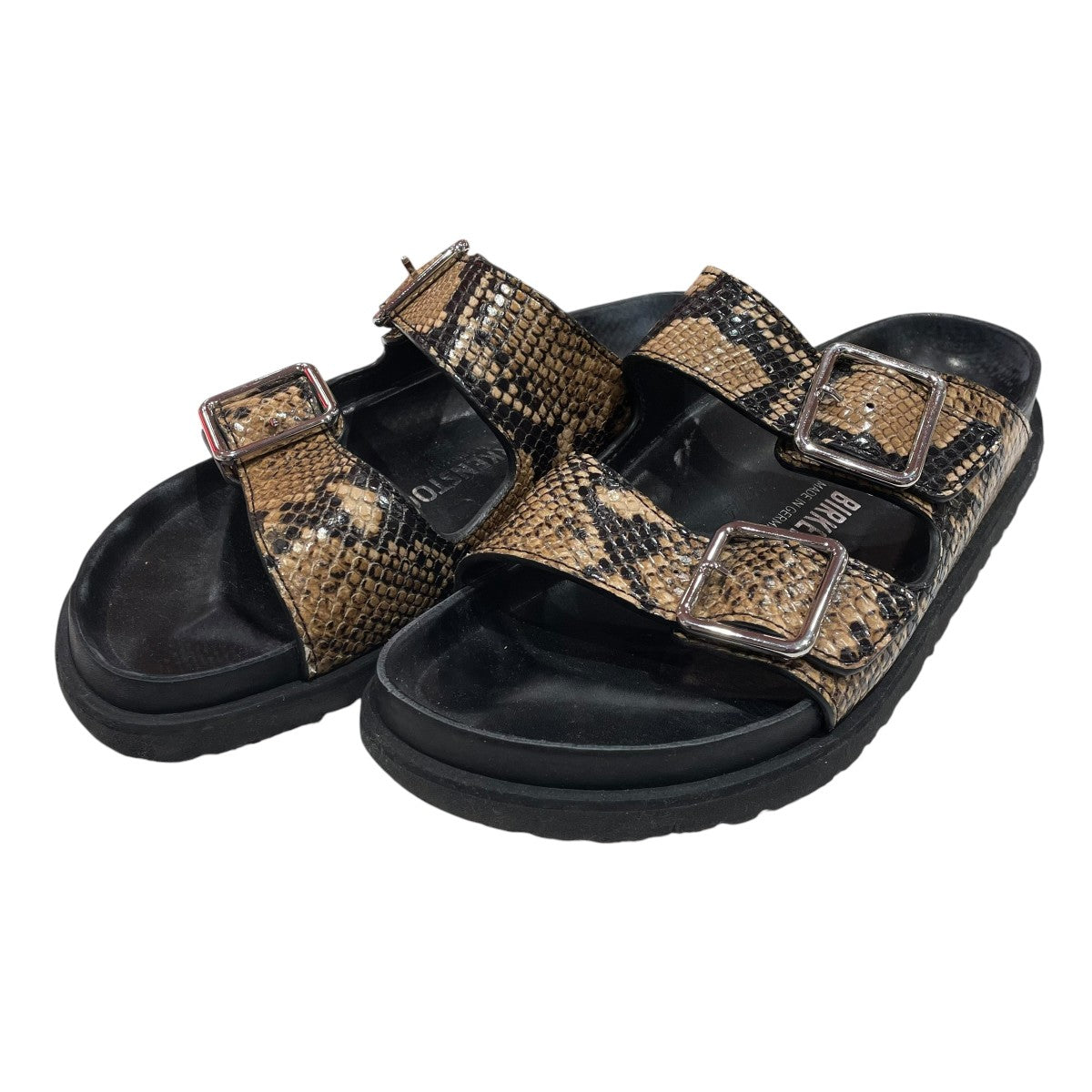 BIRKENSTOCK ARIZONA SNAKE LEATHER 古着・中古-1枚目のアイテム画像