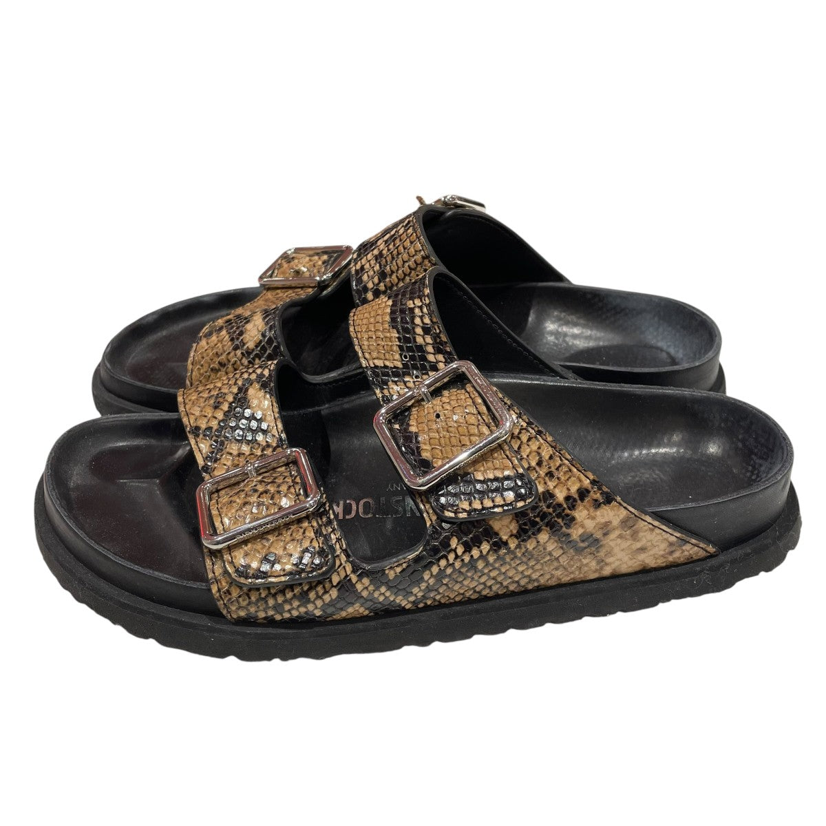 BIRKENSTOCK ARIZONA SNAKE LEATHER 古着・中古-3枚目のアイテム画像