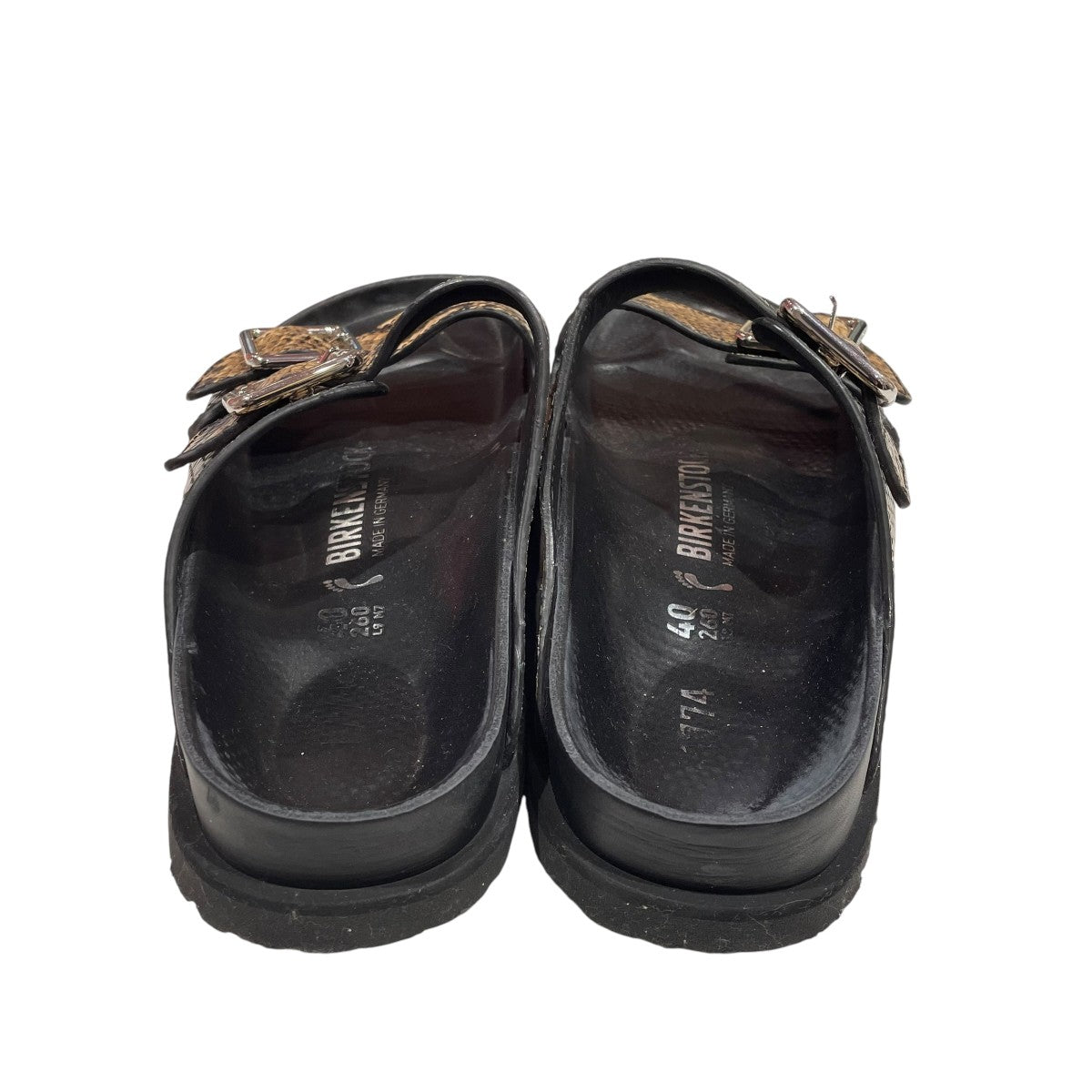 BIRKENSTOCK ARIZONA SNAKE LEATHER 古着・中古-4枚目のアイテム画像