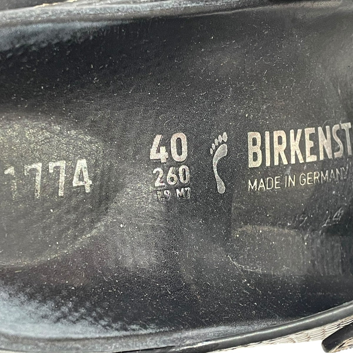 BIRKENSTOCK ARIZONA SNAKE LEATHER 古着・中古-6枚目のアイテム画像