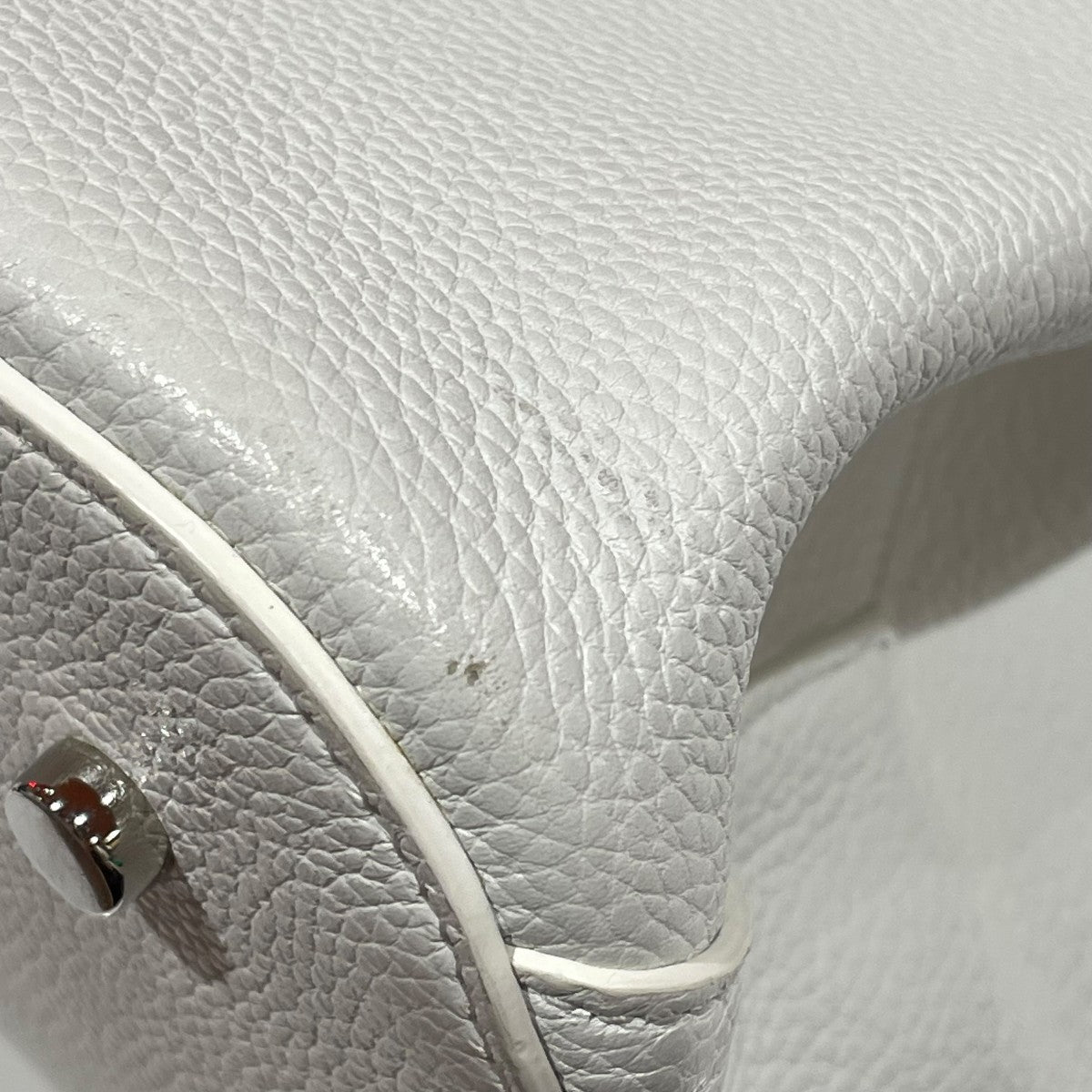 JIL SANDER(ジルサンダー) レザートートバッグ ホワイト｜【公式