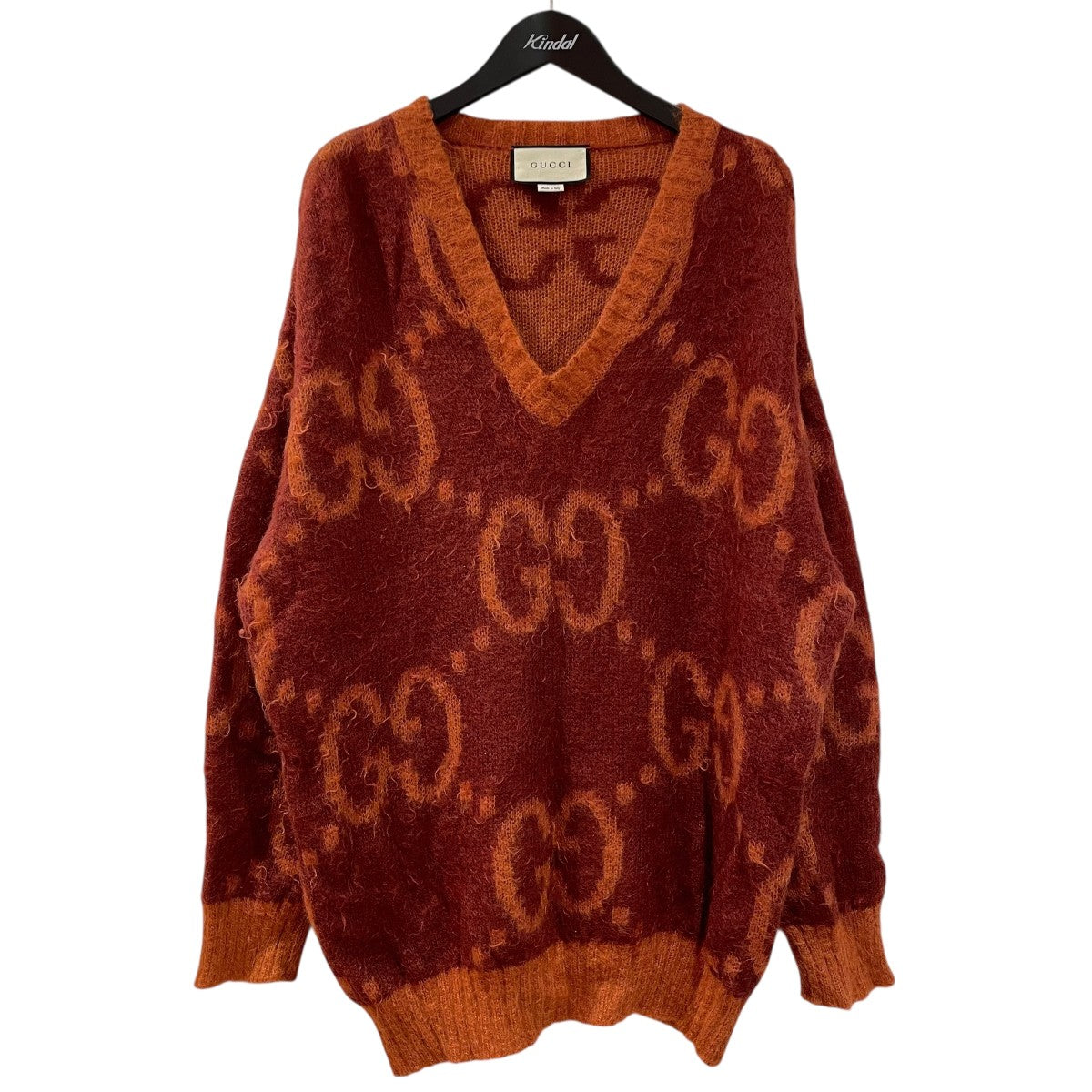 20AWGG Mohair Wool V-Neck Sweaterニット639380