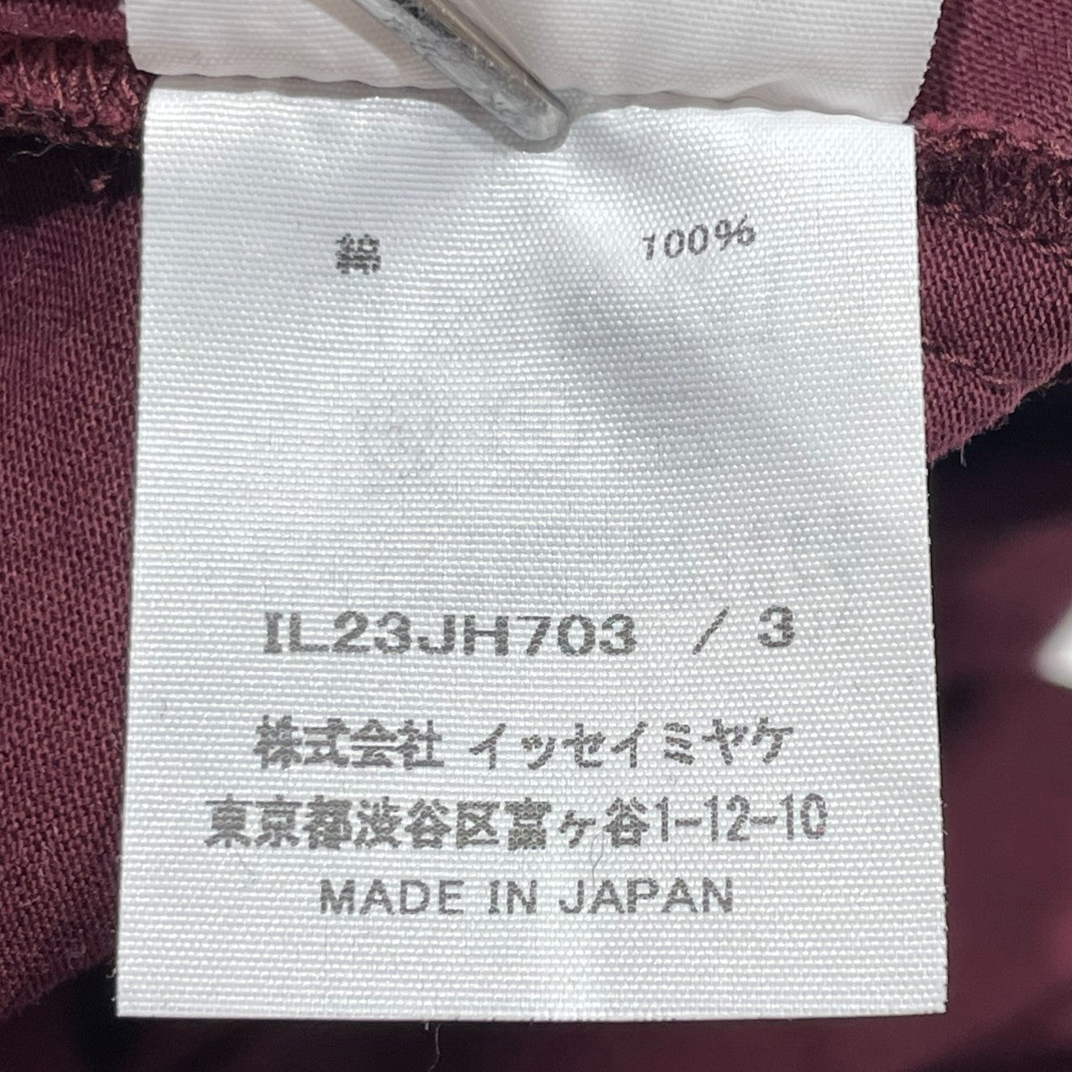 ISSEY MIYAKE 半袖ドレスIL23JH703 古着・中古-9枚目のアイテム画像