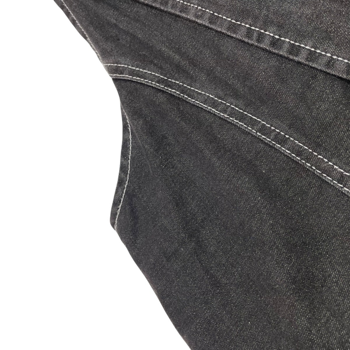 MANY PARTS ASYMMETRY DENIM JUMPER SKIRTデニムワンピース1241-03015