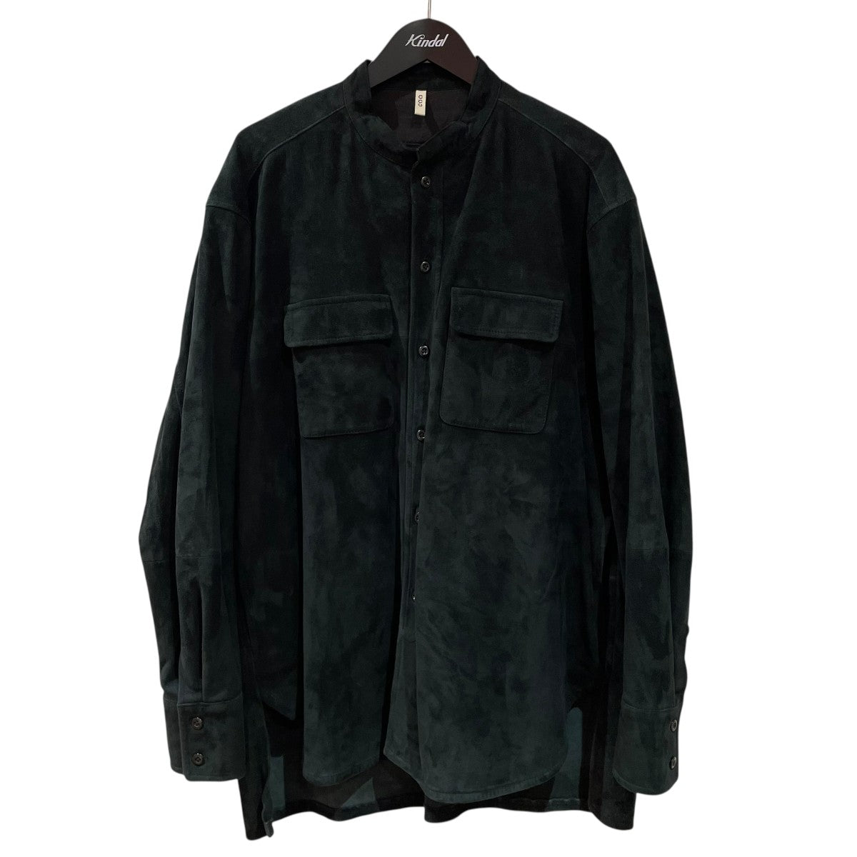 CCU(シーシーユー) SHEEP SUEDE SHIRTベロアシャツSH-25-SUEDE SH-25