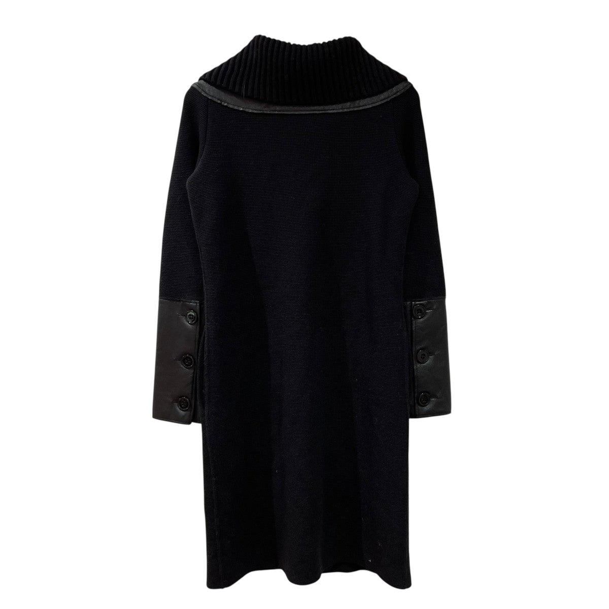 ARMANI JEANS ショートコート ARMANI JEANS(アルマーニジーンズ) ニットコート ブラック サイズ 38