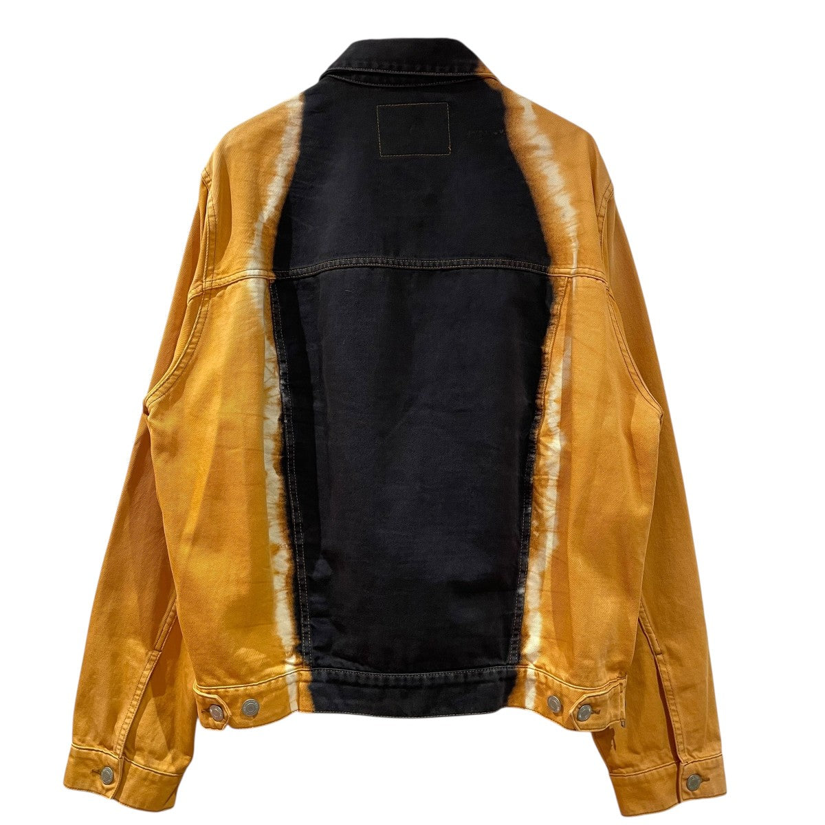 Martine rose(マーティンローズ) デニムジャケット オレンジ サイズ S