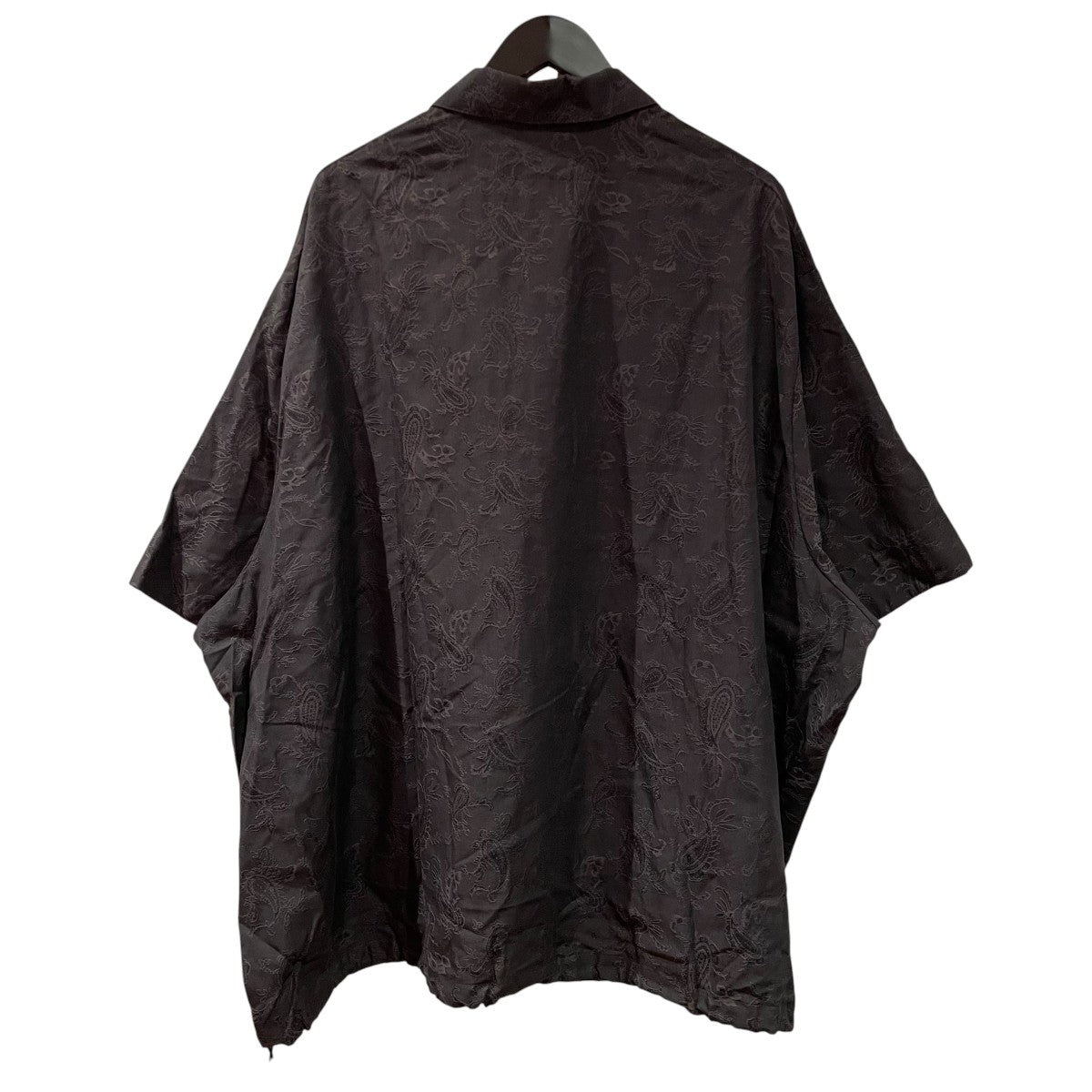 Paisley Front Zip Harf Sleeve Shirts半袖シャツag-9060-1