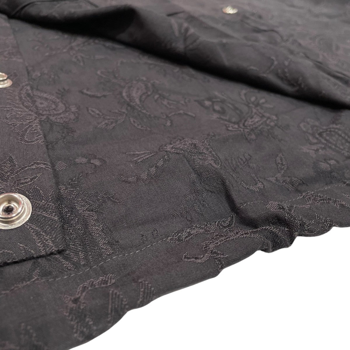Paisley Front Zip Harf Sleeve Shirts半袖シャツag-9060-1