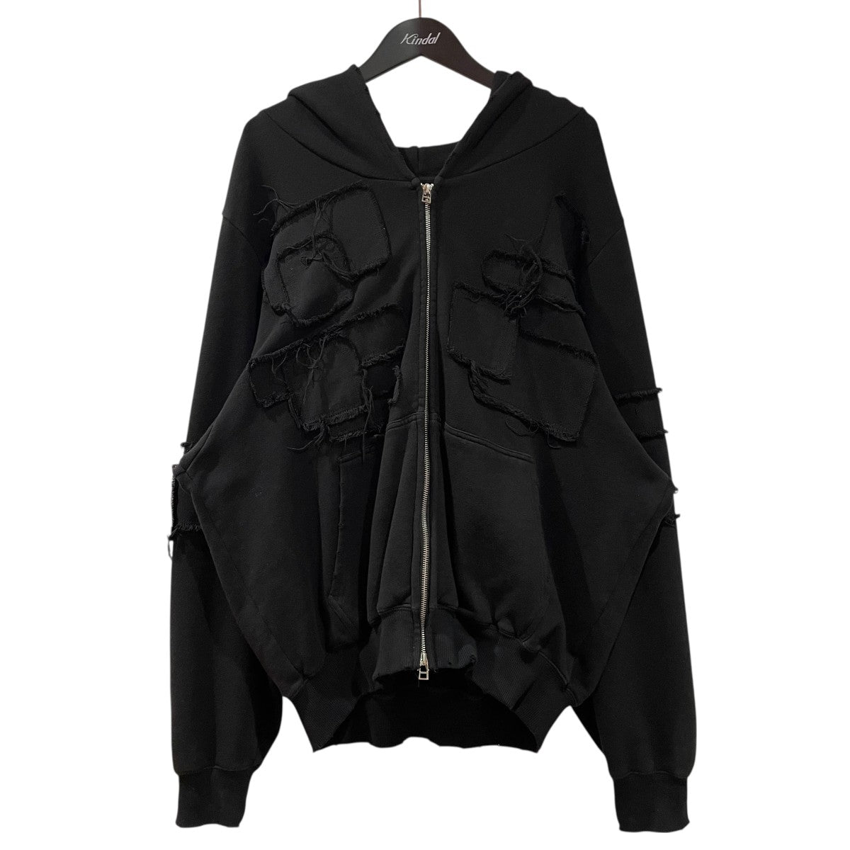 PATCHWORK ZIP HOODIEジップパーカー25S CSL007 DS