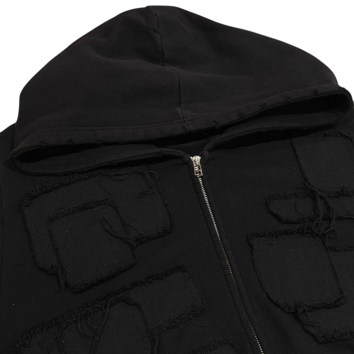 PATCHWORK ZIP HOODIEジップパーカー25S CSL007 DS