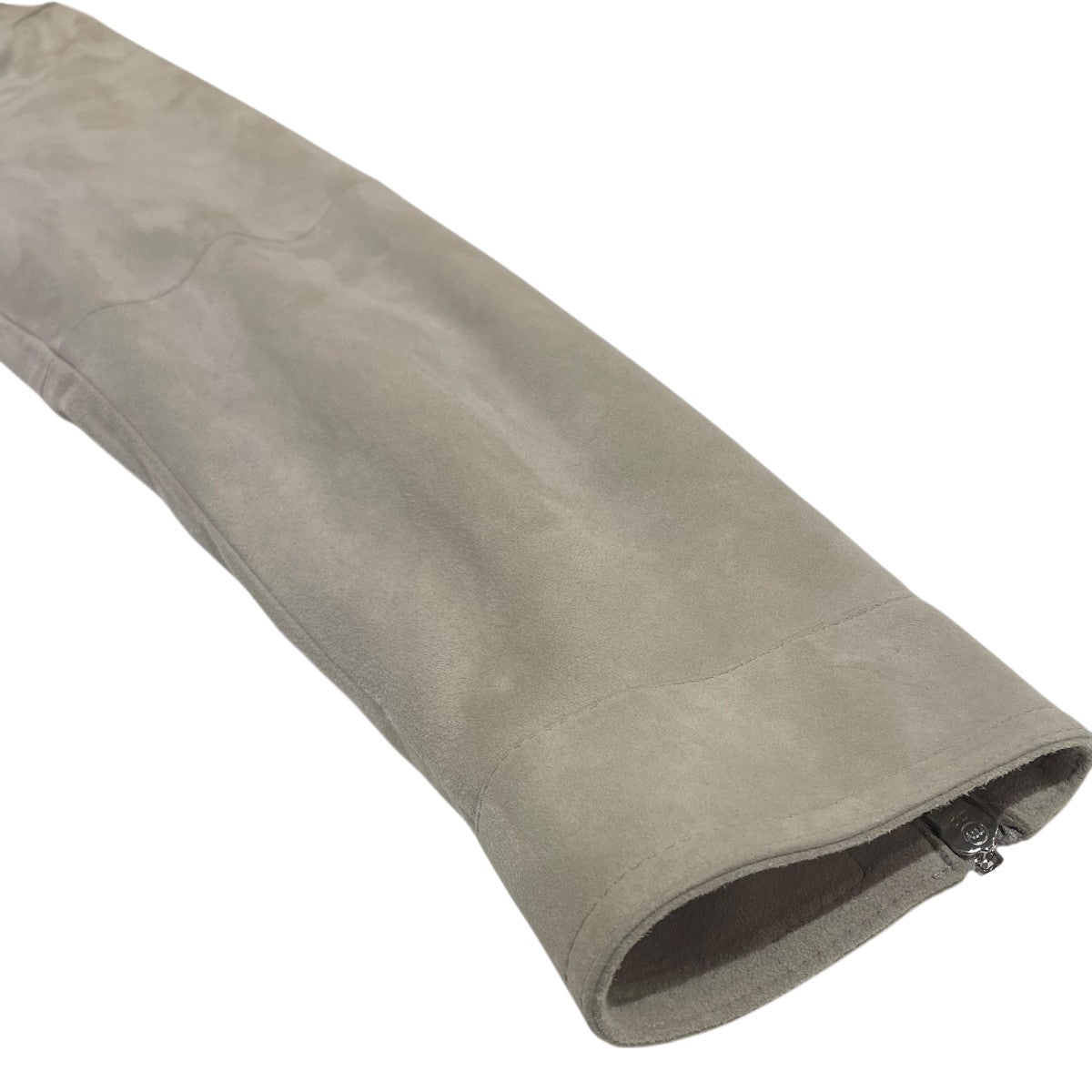 JACK ZIP CAMOSCIO ACCIAIOスエードジップジャケット