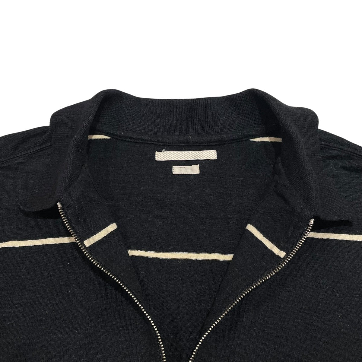 blurhms(ブラームス) C NP ボーダー ハーフジップ カットソーハーフ