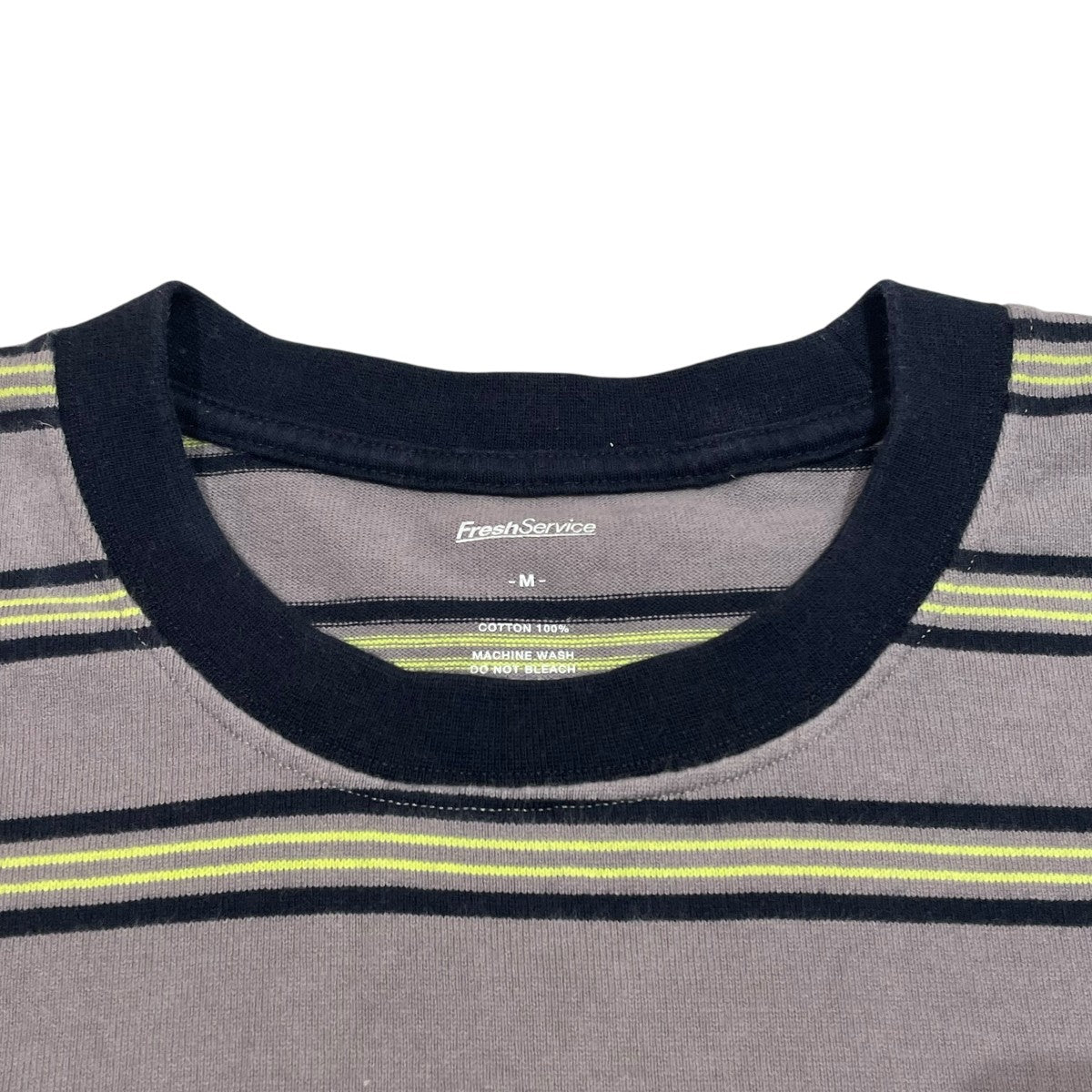 MULTI BORDER L S TEEロングスリーブカットソーfsc251 70120