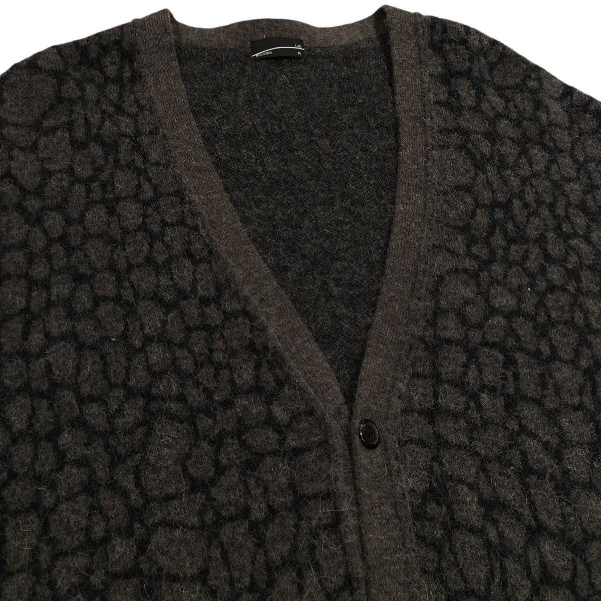 LAD MUSICIAN(ラッドミュージシャン) SAMPLE レオパードカーディガン